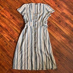 Cotton On striped midi dress